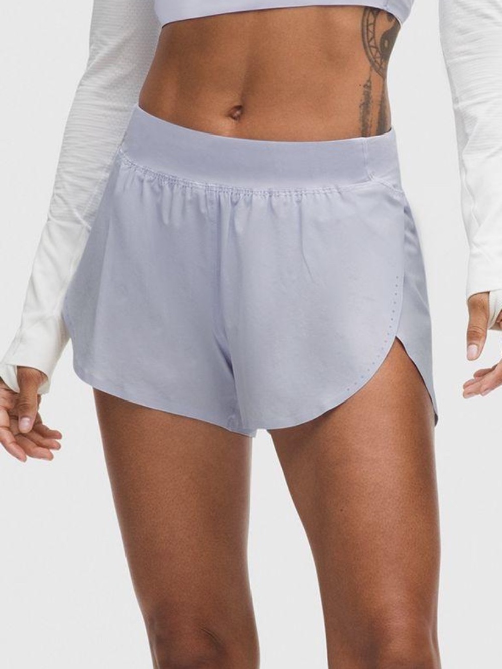 Lululemon Fast and Free High-Rise Classic-Fit Split Short 3" / Size S